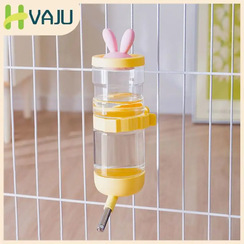 Safe Material Pet Water Bottle Water Is Added To The Top Built-in Stainless Steel Balls Can Control The Amount Of Water Pet Food
Safe Material Pet Water Bottle Water Is Added To The Top Built-in Stainless Steel Balls Can Control The Amount Of Water Pet Food