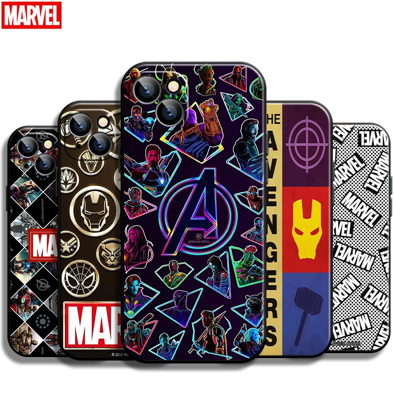 Marvel Logo For Apple iPhone 13 12 11 Pro Mini X XR XS Max SE 5 6 6S 7 8 Plus Phone Case Soft Silicone Cover Black Coque Back
Marvel Logo For Apple iPhone 13 12 11 Pro Mini X XR XS Max SE 5 6 6S 7 8 Plus Phone Case Soft Silicone Cover Black Coque Back