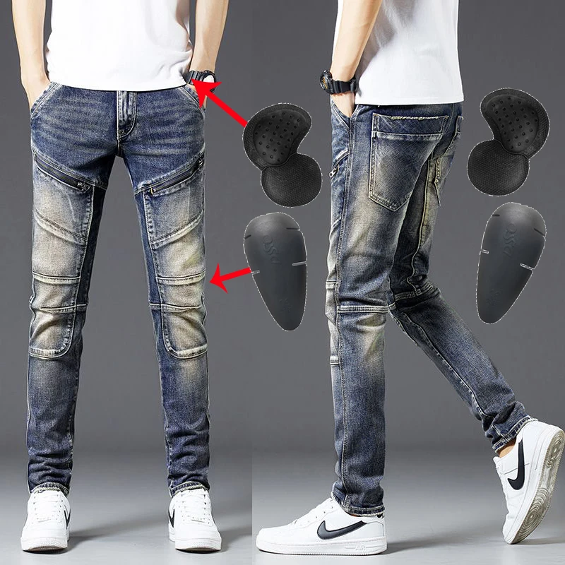 Новые осенне-зимние весенние мотоциклетные брюки, Классические уличные мотоциклетные джинсы для верховой езды, осенне-зимние мотоциклетны...
Новые осенне-зимние весенние мотоциклетные брюки, Классические уличные мотоциклетные джинсы для верховой езды, осенне-зимние мотоциклетны...