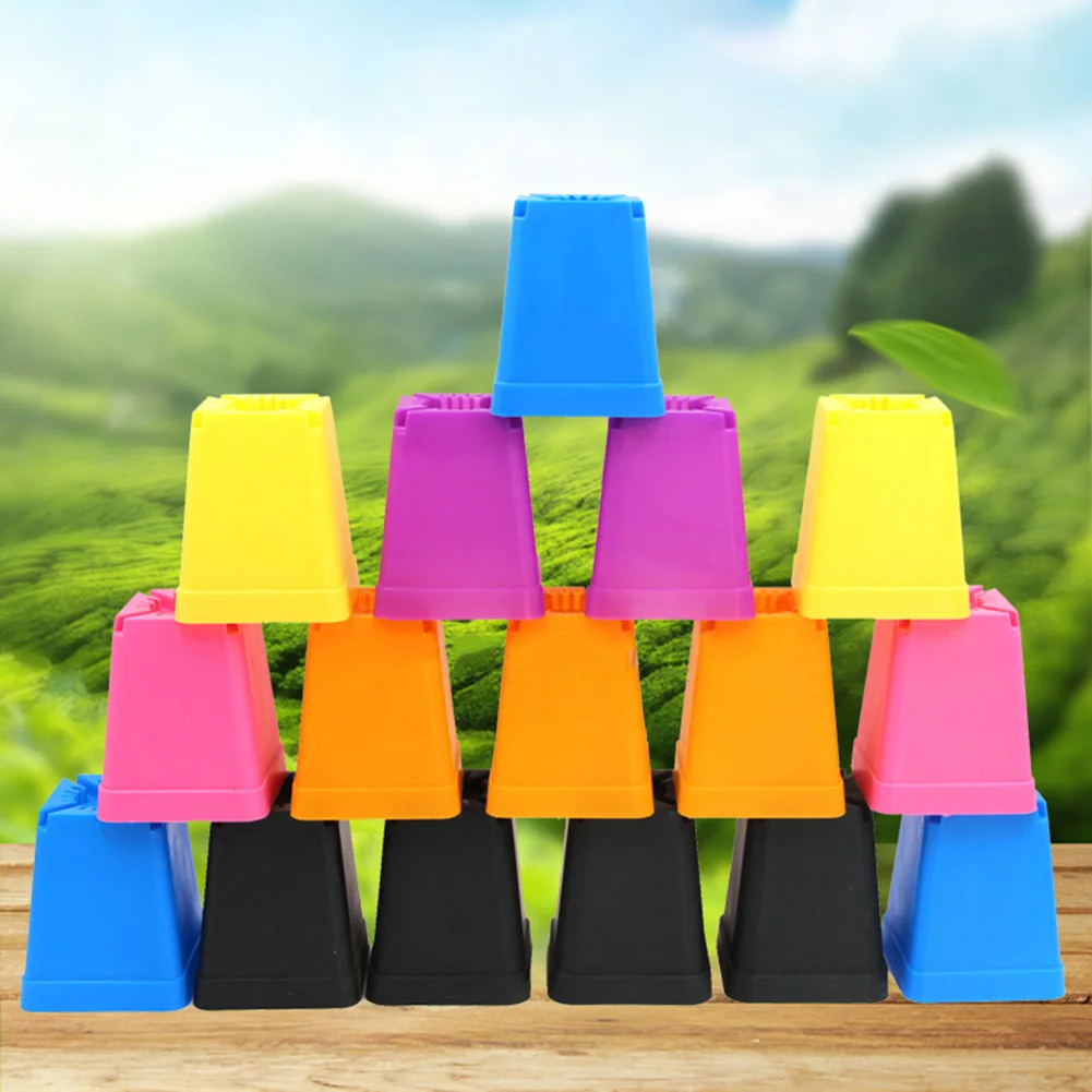 Degradable Flower Pot Garden Tools 10pcs 8*7x5cm/10x8.5x6.5cm Hollow Design Plastic Plastic Frosted Small Square
Degradable Flower Pot Garden Tools 10pcs 8*7x5cm/10x8.5x6.5cm Hollow Design Plastic Plastic Frosted Small Square