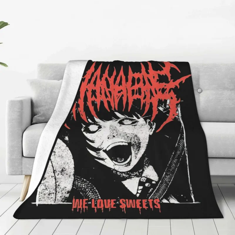 Hanabie Love Sweets Metal Blanket Wool Awesome Breathable Throw Blankets for Bedspread Winter
Hanabie Love Sweets Metal Blanket Wool Awesome Breathable Throw Blankets for Bedspread Winter