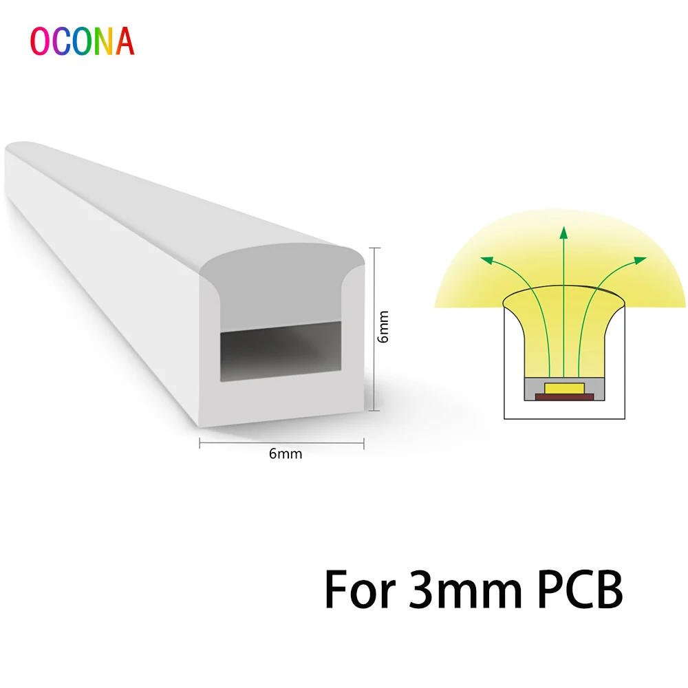 Гибкая силиконовая трубка для светодиодной ленты IP67
Гибкая силиконовая трубка для светодиодной ленты IP67