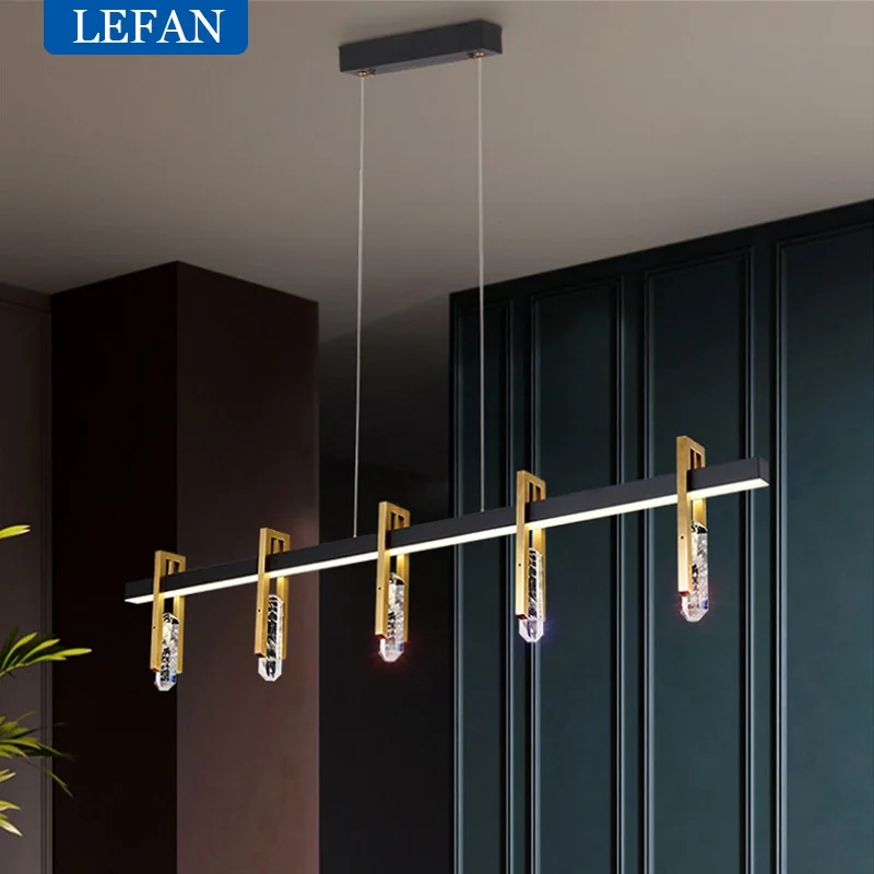 Postmodern lamp luxury LED chandelier copper crystal Pendant lamps Nordic home interior lighting living room kitchen dining room
Postmodern lamp luxury LED chandelier copper crystal Pendant lamps Nordic home interior lighting living room kitchen dining room