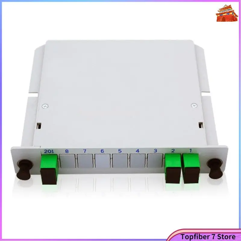 10pcs 1x2 SC/APC Splitter Cassette Insertion Type Fiber Optic Splitter PLC 1X2 Splitter Fiber Optical Box FTTH Free Shipping
10pcs 1x2 SC/APC Splitter Cassette Insertion Type Fiber Optic Splitter PLC 1X2 Splitter Fiber Optical Box FTTH Free Shipping