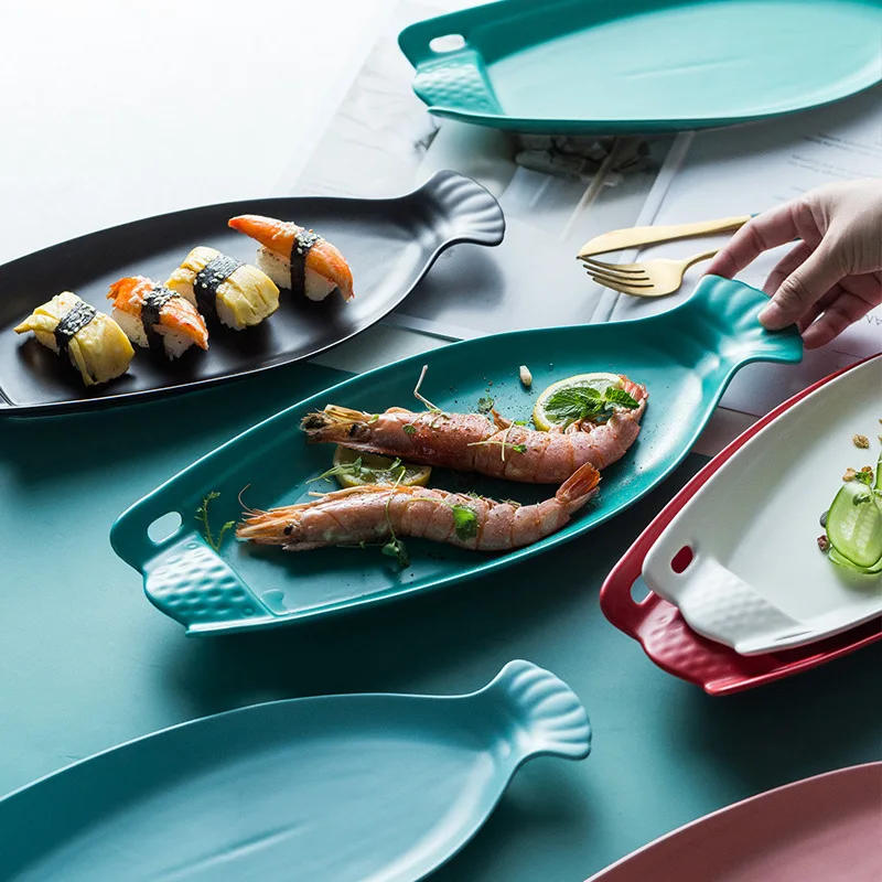 Керамическая обеденная тарелка в скандинавском стиле, домашняя креативная тарелка с рыбой, тарелка с лобстером для отеля, ресторана, столов... 
Керамическая обеденная тарелка в скандинавском стиле, домашняя креативная тарелка с рыбой, тарелка с лобстером для отеля, ресторана, столов...