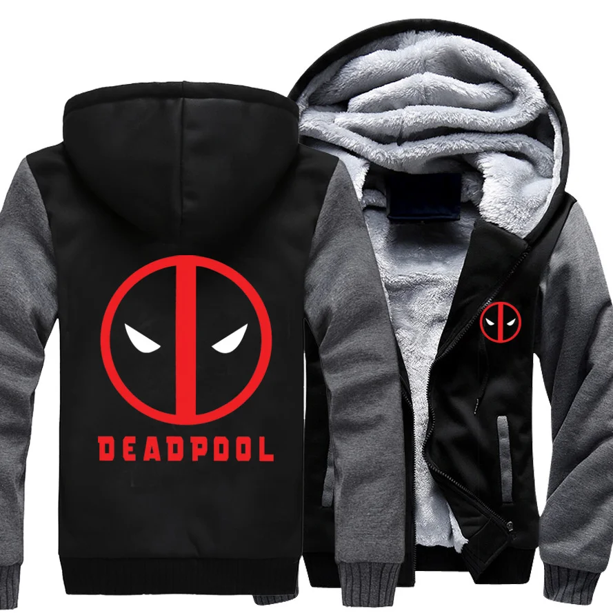 Deadpool Hoodies Sweatshirts Men/Women Print Autumn Winter Warm Hooded Coat Cardigan Zip Jackets Fashion Tops
Deadpool Hoodies Sweatshirts Men/Women Print Autumn Winter Warm Hooded Coat Cardigan Zip Jackets Fashion Tops