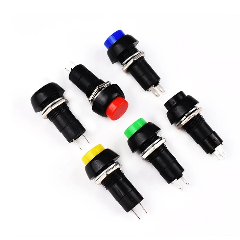 PBS-11A/11B Small push button switch Self-lock self-resetting Mounting hole 12mm 3A 250V
PBS-11A/11B Small push button switch Self-lock self-resetting Mounting hole 12mm 3A 250V