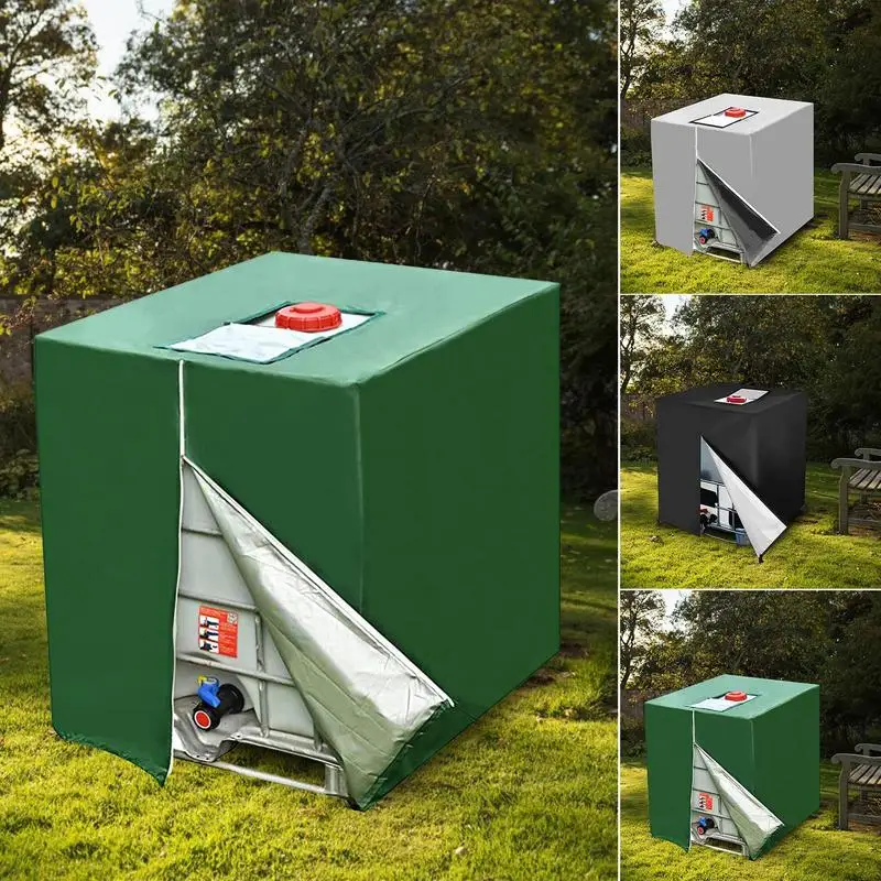 Чехол для резервуара для воды 1000 л, наружная Водонепроницаемая Пылезащитная крышка из ткани Оксфорд для резервуара для воды с защитой от УФ-излучения, контейнер-IBC
Чехол для резервуара для воды 1000 л, наружная Водонепроницаемая Пылезащитная крышка из ткани Оксфорд для резервуара для воды с защитой от УФ-излучения, контейнер-IBC