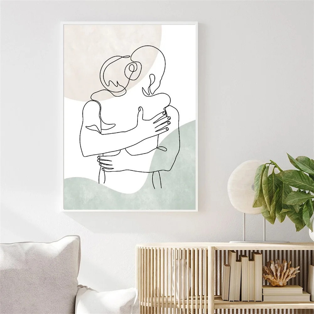 Abstract Line Women Face Couple Kiss Posters Hand In Hand Butterfly Prints Minimalism Nordic Wall Art Canvas Painting Home Decor
Abstract Line Women Face Couple Kiss Posters Hand In Hand Butterfly Prints Minimalism Nordic Wall Art Canvas Painting Home Decor