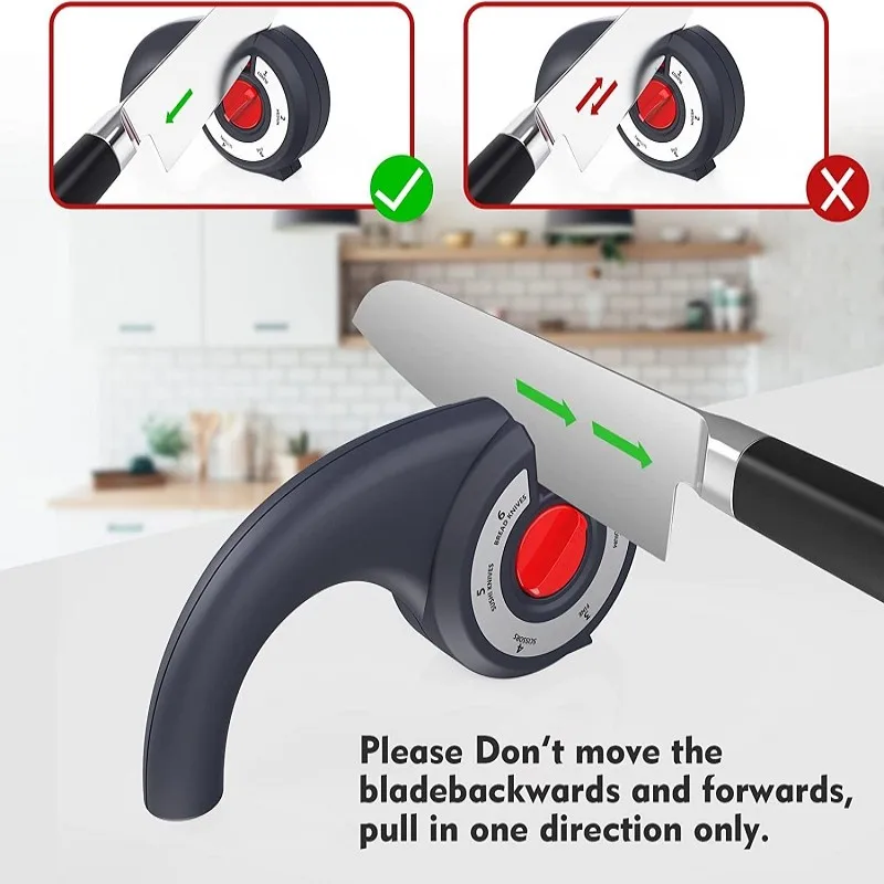 6 Stage Kitchen Knife Sharpener Multi function Sushi Knives Scissors Professional Grinding System 1000# Sharpening Stone
6 Stage Kitchen Knife Sharpener Multi function Sushi Knives Scissors Professional Grinding System 1000# Sharpening Stone