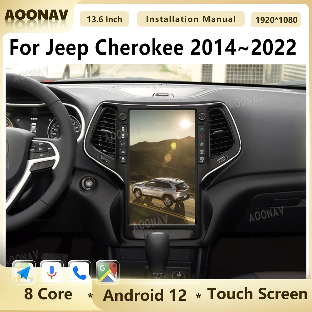 Автомобильный радиоприемник, 13,6 дюймов, Android 12, для Jeep Cherokee, 2014 ~ 2022 дюймов, экран Tesla, Carplay, автомобильный мультимедийный видеоплеер, GPS-навигатор, Wi-Fi
Автомобильный радиоприемник, 13,6 дюймов, Android 12, для Jeep Cherokee, 2014 ~ 2022 дюймов, экран Tesla, Carplay, автомобильный мультимедийный видеоплеер, GPS-навигатор, Wi-Fi
