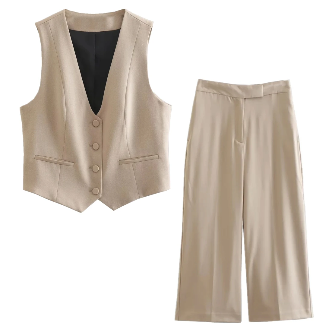 Jenny&Dave 2023 French Style Vintage Sleeveless Blazers Vest Ankle Suits Pants Women Sets
Jenny&Dave 2023 French Style Vintage Sleeveless Blazers Vest Ankle Suits Pants Women Sets