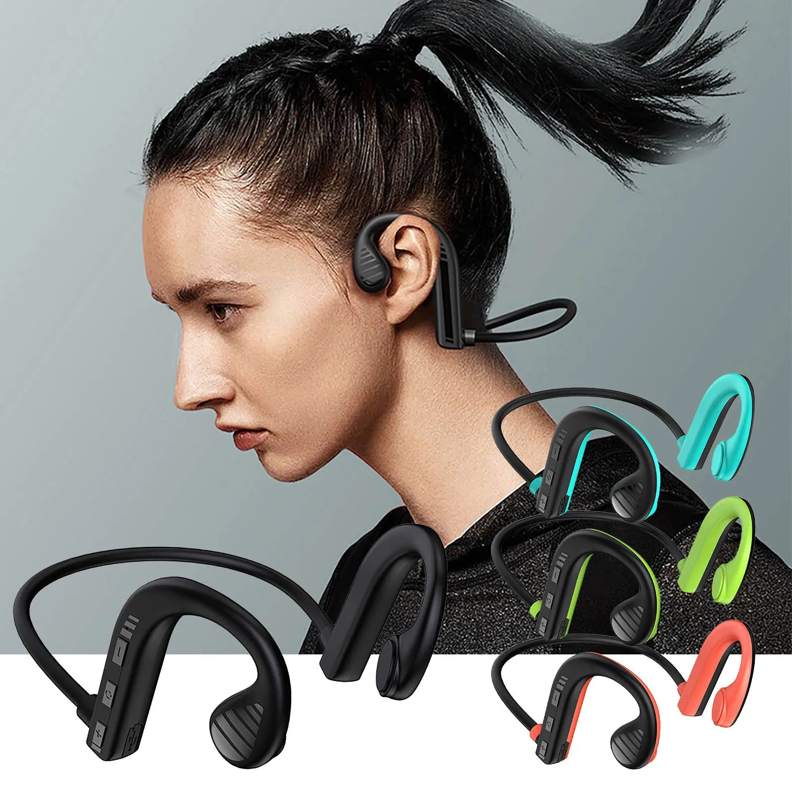 Наушники с костной проводимостью, беспроводные наушники Bluetooth 5,2, водонепроницаемые спортивные наушники с шумоподавлением, беспроводные
Наушники с костной проводимостью, беспроводные наушники Bluetooth 5,2, водонепроницаемые спортивные наушники с шумоподавлением, беспроводные