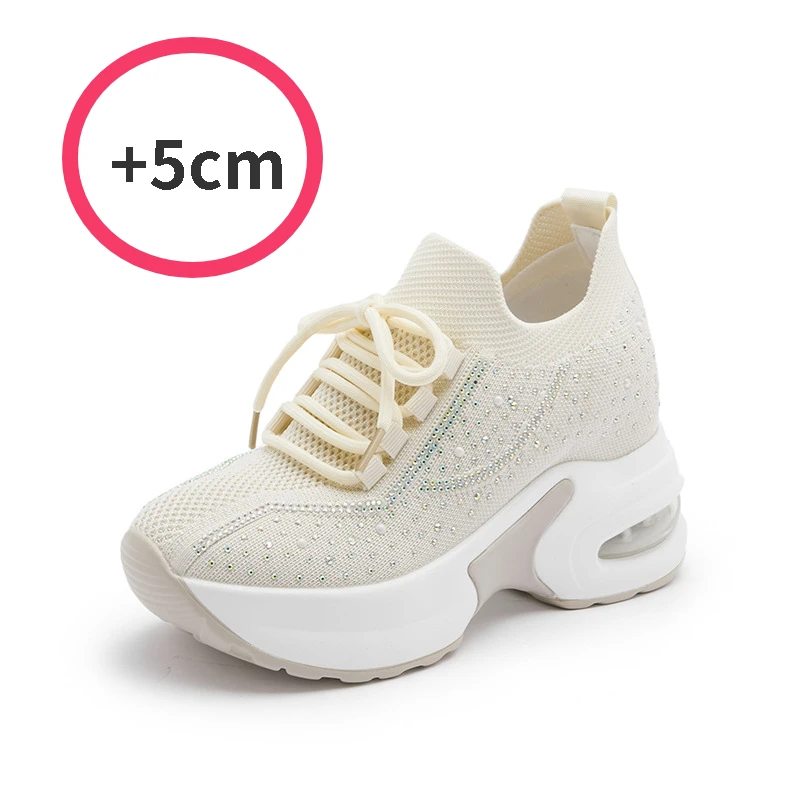 Breathable Women's Shoes with Increased Mesh and Thick Soles for Sports, Small White Shoes Women Shoes White Sneakers Women
Breathable Women's Shoes with Increased Mesh and Thick Soles for Sports, Small White Shoes Women Shoes White Sneakers Women