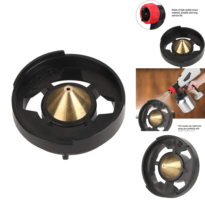 Brass Spray Gun Nozzle, High-Quality Brass Replacement Kit For HVLP Paint Sprayers / Electric Spray Gun
Brass Spray Gun Nozzle, High-Quality Brass Replacement Kit For HVLP Paint Sprayers / Electric Spray Gun