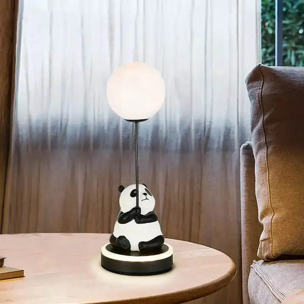 Panda Cute Design Golden or Black LED Desk Lamp PVC Material Simple and Modern Bedroom Fashionable Decorative LED Table Lamp
Panda Cute Design Golden or Black LED Desk Lamp PVC Material Simple and Modern Bedroom Fashionable Decorative LED Table Lamp