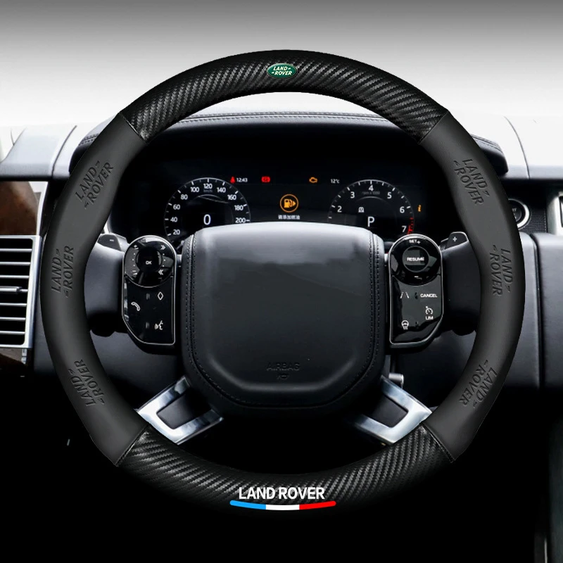 38cm Car Steering Wheel Cover For LAND ROVER Discovery 5 RANGE ROVER VOGUE VELAR SPORT EVOQUE AUTO BIOGRANPHY Car Accessories
38cm Car Steering Wheel Cover For LAND ROVER Discovery 5 RANGE ROVER VOGUE VELAR SPORT EVOQUE AUTO BIOGRANPHY Car Accessories