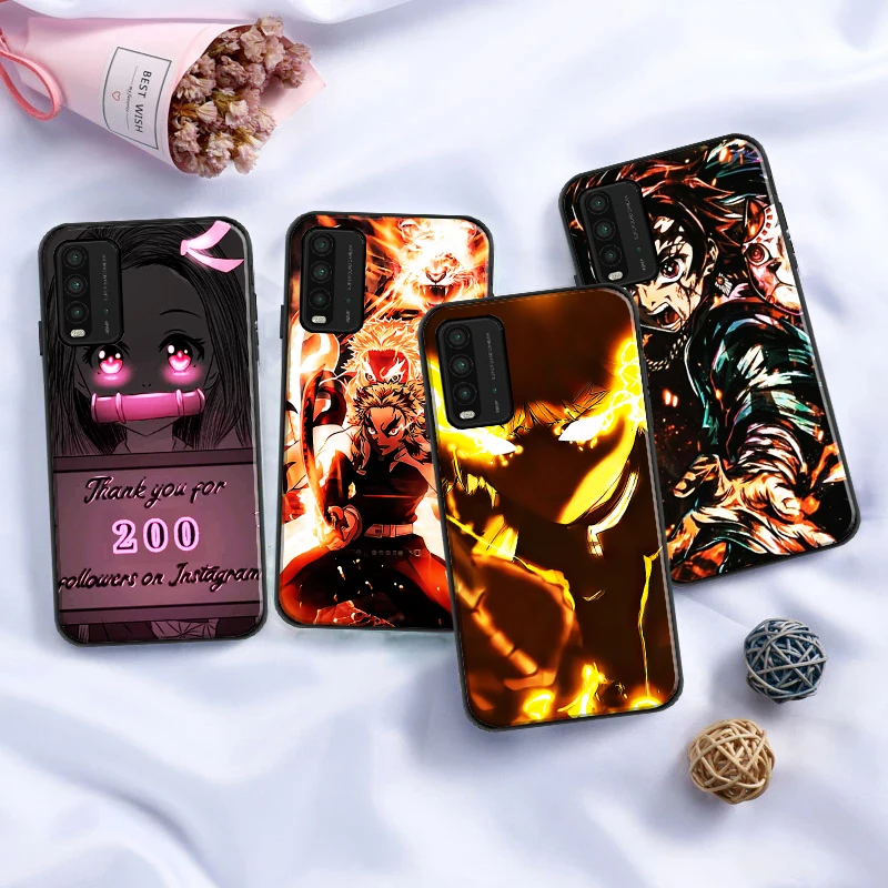 Japan Anime Demon Slayer Kamado Tanjirou Nezuko Phone Case For Xiaomi Redmi 9 9i 9AT 9T 9A 9C Note 9 9T 9S 9 Pro Max Cover 
Japan Anime Demon Slayer Kamado Tanjirou Nezuko Phone Case For Xiaomi Redmi 9 9i 9AT 9T 9A 9C Note 9 9T 9S 9 Pro Max Cover