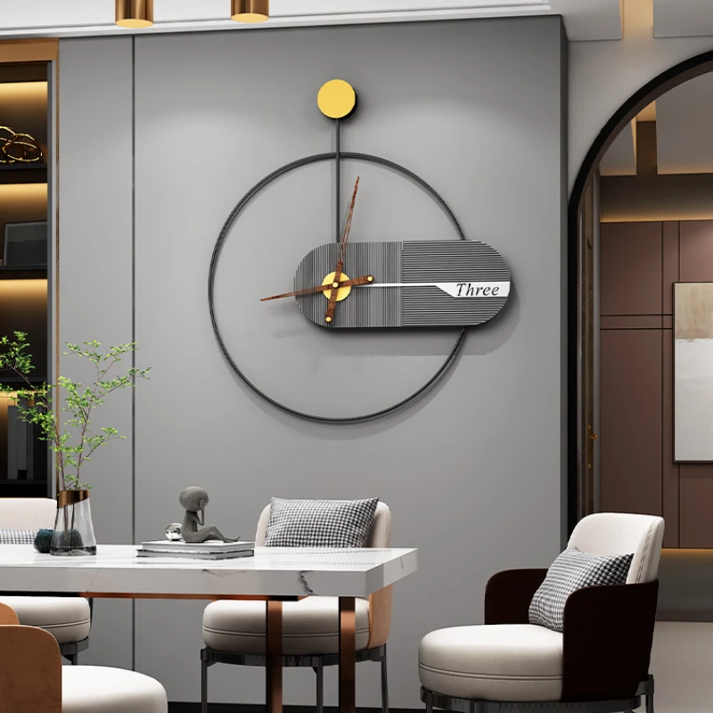 Nordic Round Wall Clock Large Living Room Home Fashion Mute Bedroom Clock Modern Design Luxury Zegar Scienny Home Decoration
Nordic Round Wall Clock Large Living Room Home Fashion Mute Bedroom Clock Modern Design Luxury Zegar Scienny Home Decoration