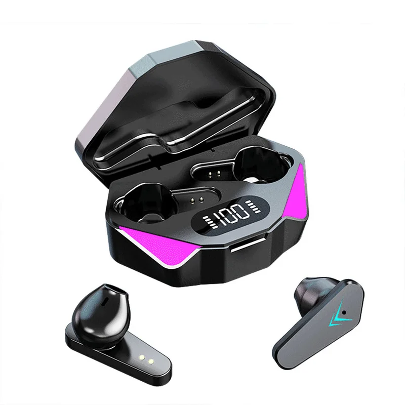 TWS X15 Bluetooth 5,0 Игровые наушники с низкой задержкой цифровой дисплей сенсорные наушники с зарядным боксом стерео спортивные водонепроницаемы... 
TWS X15 Bluetooth 5,0 Игровые наушники с низкой задержкой цифровой дисплей сенсорные наушники с зарядным боксом стерео спортивные водонепроницаемы...