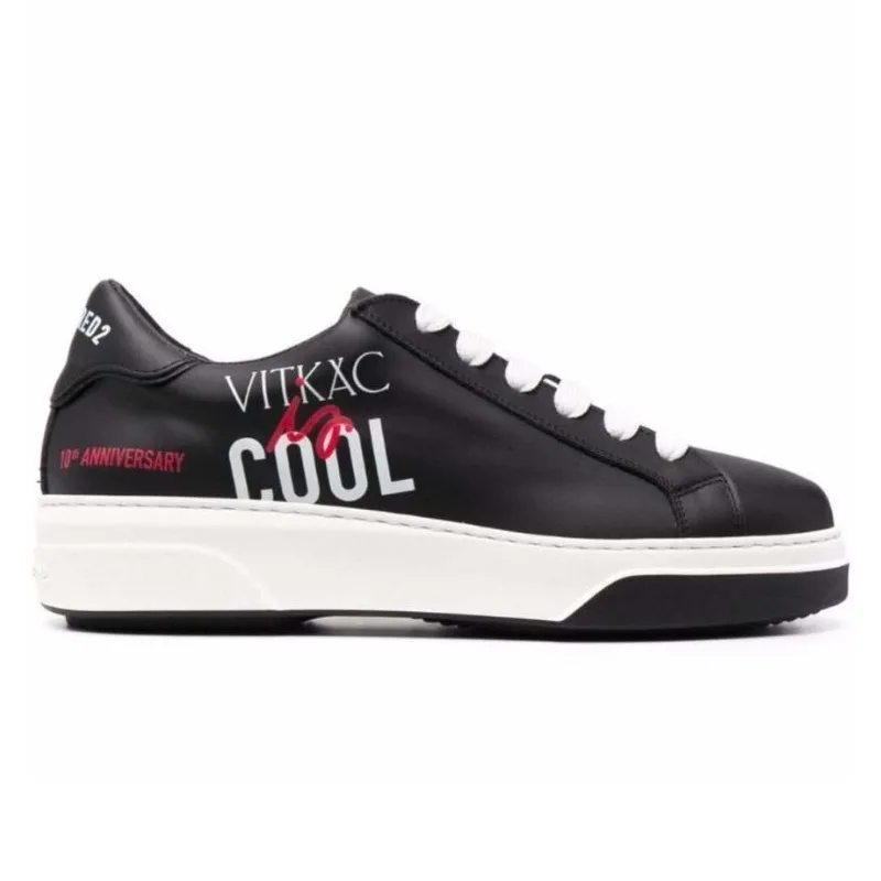 Роскошные мужские туфли черного цвета 2023 итальянского бренда Dsq2 повседневные водонепроницаемые туфли из натуральной кожи с принтом
Роскошные мужские туфли черного цвета 2023 итальянского бренда Dsq2 повседневные водонепроницаемые туфли из натуральной кожи с принтом