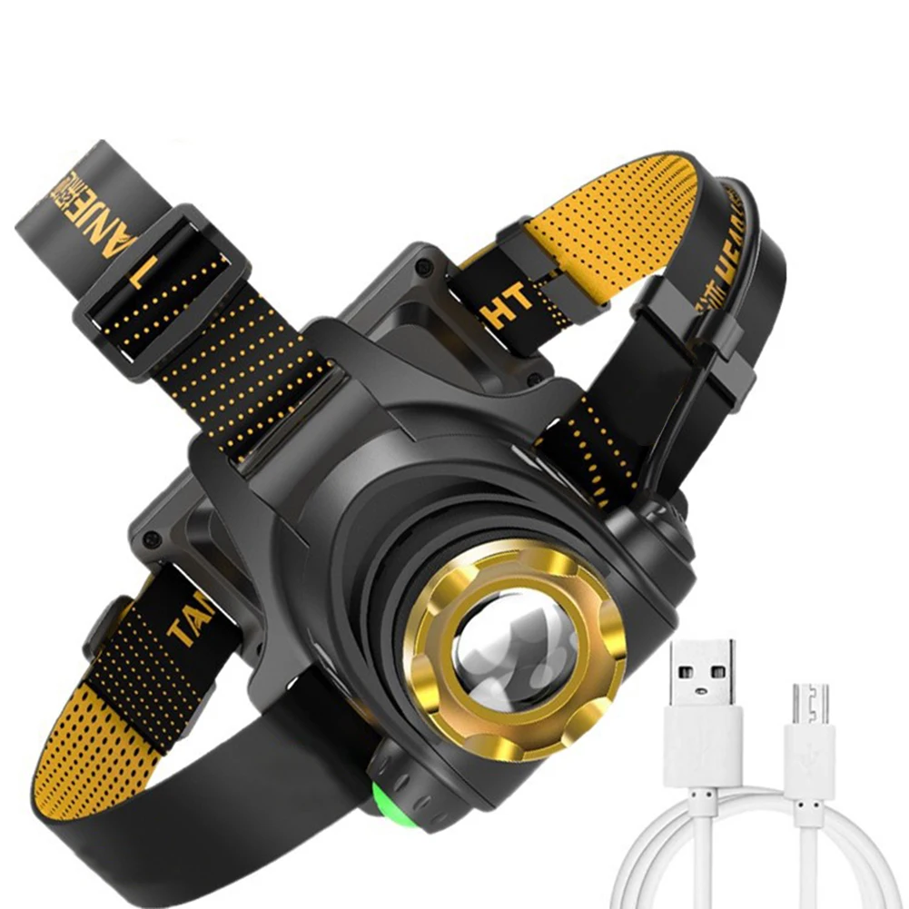 Головсветильник светодиодный фонарь с зарядкой от USB, Головной фонарь для кемпинга, фонарь с зумом, уличный фонарь для скалолазания, походов...
Головсветильник светодиодный фонарь с зарядкой от USB, Головной фонарь для кемпинга, фонарь с зумом, уличный фонарь для скалолазания, походов...
