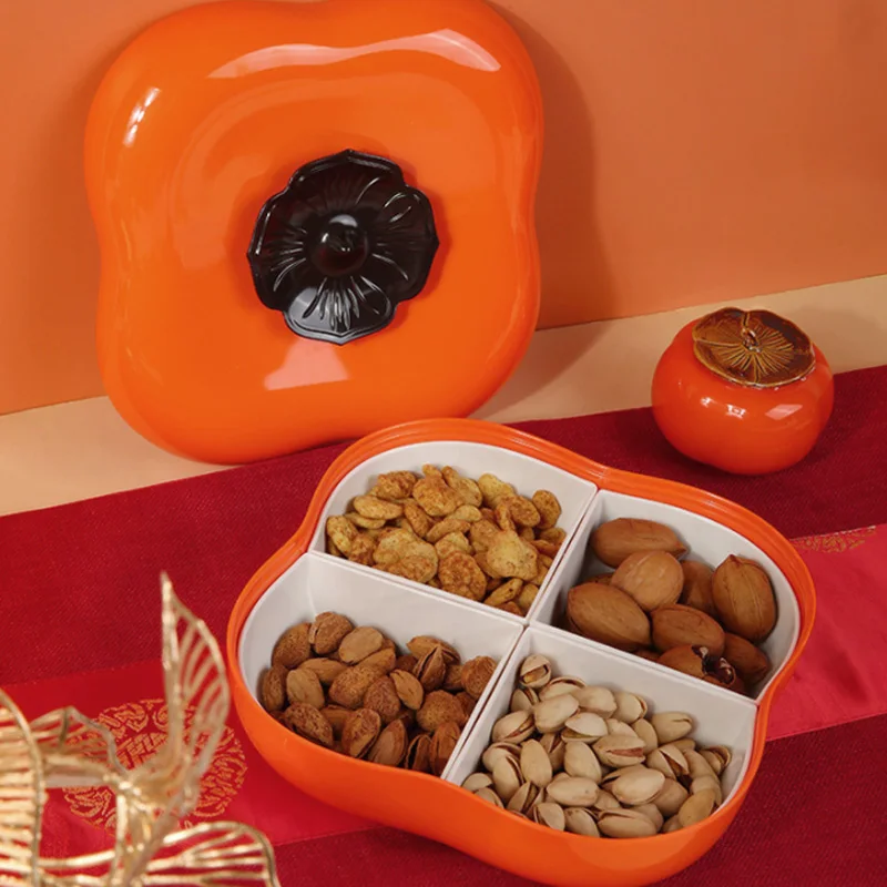 1pc Divided Removable Plastic Snack Platter Container 4 Compartments Multifunctional Nut Serving Tray Storage Box
1pc Divided Removable Plastic Snack Platter Container 4 Compartments Multifunctional Nut Serving Tray Storage Box