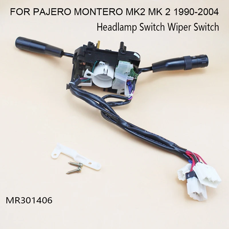 2PCS Car Indicator Head Light Switch For MITSUBISHI PAJERO MONTERO MK2 MK 2 1990-2004 MR301406
2PCS Car Indicator Head Light Switch For MITSUBISHI PAJERO MONTERO MK2 MK 2 1990-2004 MR301406