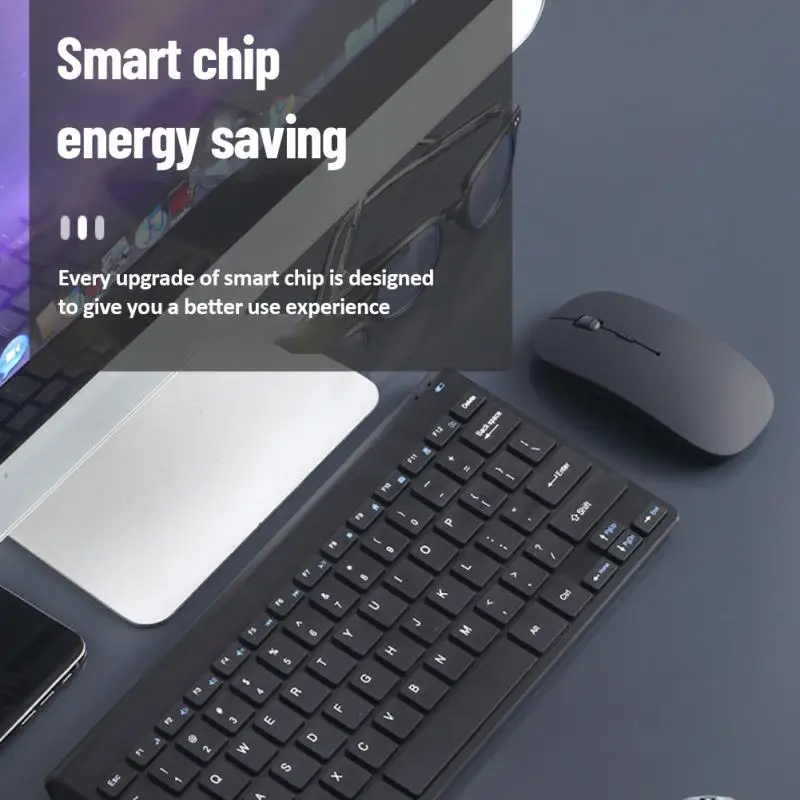 KB-201 Wireless Keyboard And Mouse Set 2.4G Noise Reduction Keyboard And Mouse Set Ergonomic Intelligent Sleep Laptop Keyboard
KB-201 Wireless Keyboard And Mouse Set 2.4G Noise Reduction Keyboard And Mouse Set Ergonomic Intelligent Sleep Laptop Keyboard