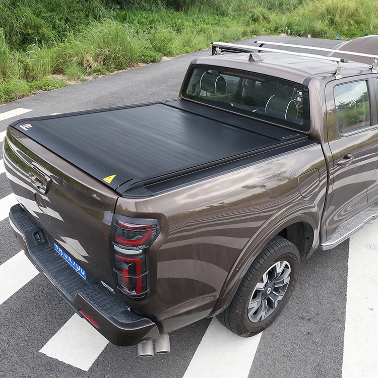 

Pickup Truck Electric Tonneau Covers Waterproof Retractable Roller Lid Shutter Tonneau Cover for Great Wall Poer GWM Cannon