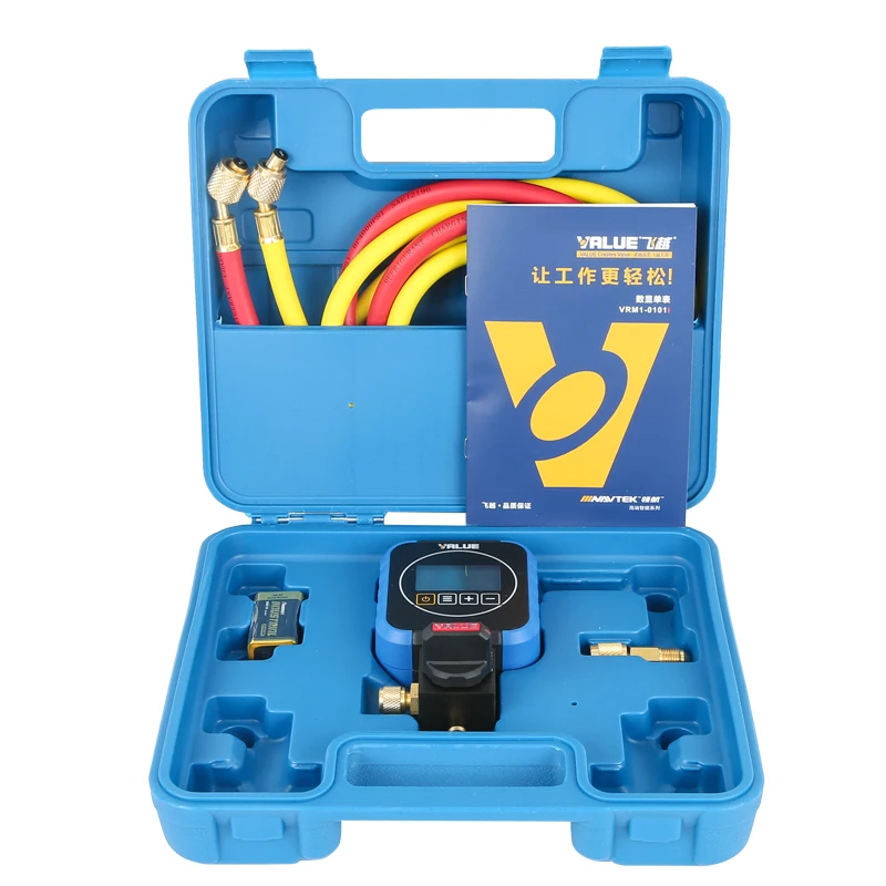 Цифровой датчик давления для кондиционирования воздуха, инструмент для охлаждения воздуха для R22, R134, R600, R410 
Цифровой датчик давления для кондиционирования воздуха, инструмент для охлаждения воздуха для R22, R134, R600, R410