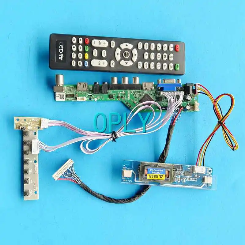 Плата контроллера ЖК-экрана подходит для TX41D97VC1GAA TX41D97VC1HAA 30-контактный LVDS 2CCFL VGA AV USB HDMI-Совместимость 1400*1050 16,1 "Комплект «сделай сам» 
Плата контроллера ЖК-экрана подходит для TX41D97VC1GAA TX41D97VC1HAA 30-контактный LVDS 2CCFL VGA AV USB HDMI-Совместимость 1400*1050 16,1 "Комплект «сделай сам»