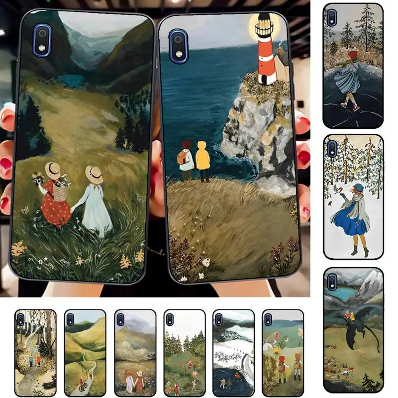 Cartoon Scenery Girl Phone Case for Samsung A51 01 50 71 21S 70 31 40 30 10 20 S E 11 91 A7 A8 2018
Cartoon Scenery Girl Phone Case for Samsung A51 01 50 71 21S 70 31 40 30 10 20 S E 11 91 A7 A8 2018
