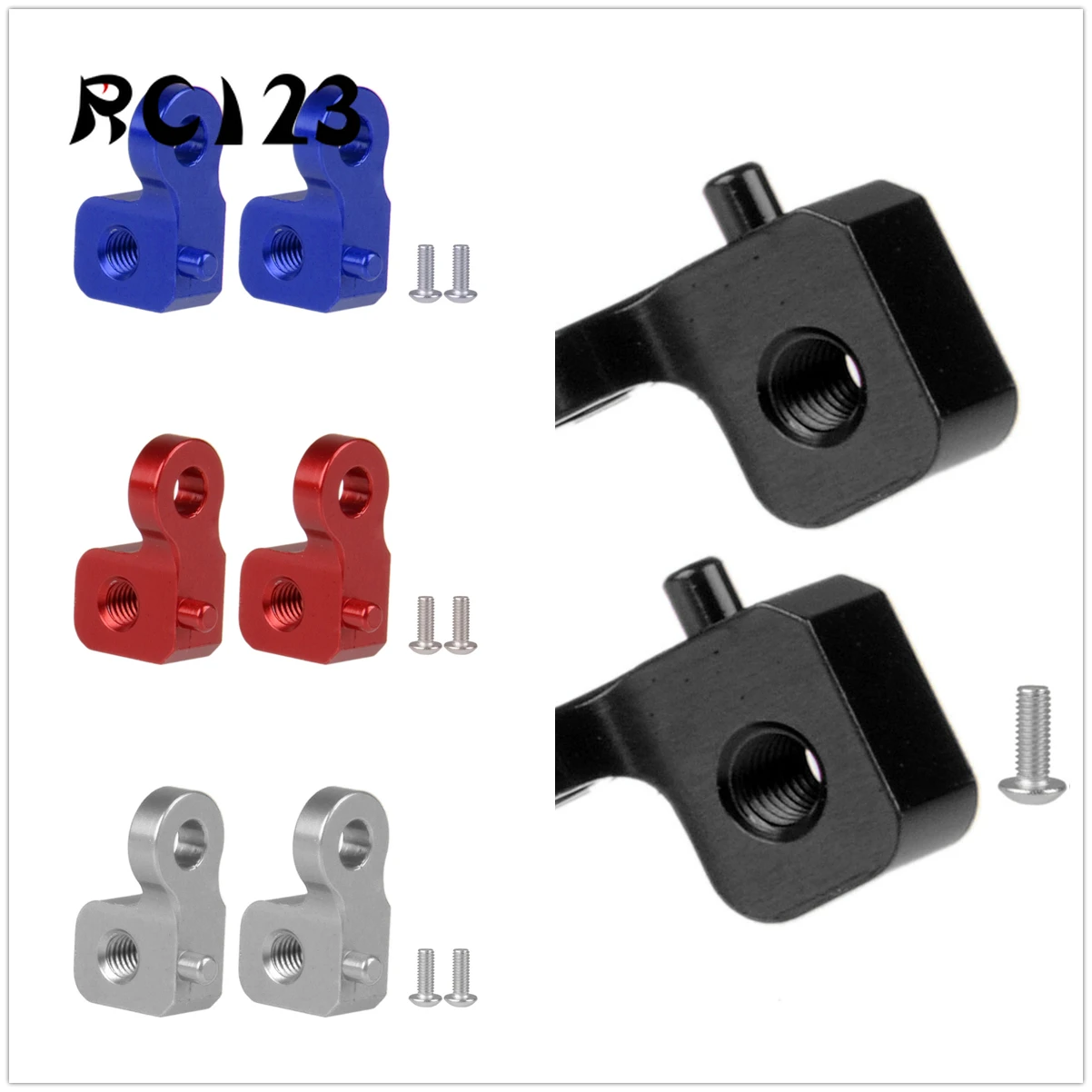1:10 RC Aluminum 2Pc Small Rear Upper Damper Shock Mount For Rc Model Car 1/10 Tamiya CC01 CC-01 Upgrade Parts NEW ENRON
1:10 RC Aluminum 2Pc Small Rear Upper Damper Shock Mount For Rc Model Car 1/10 Tamiya CC01 CC-01 Upgrade Parts NEW ENRON