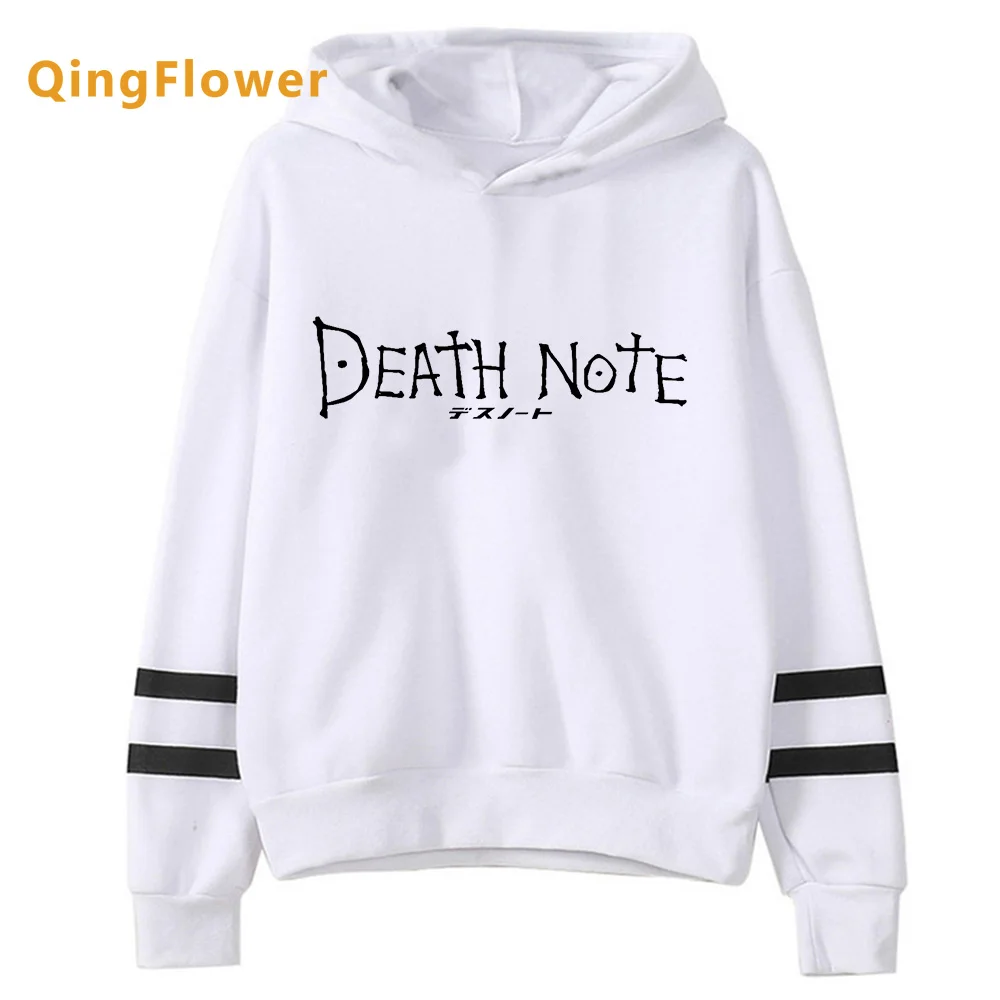 Женские толстовки с капюшоном Death Note, зимний женский свитер в стиле Kawaii, женский спортивный костюм в эстетике
Женские толстовки с капюшоном Death Note, зимний женский свитер в стиле Kawaii, женский спортивный костюм в эстетике