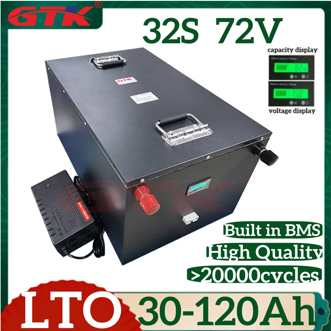 Литиевый аккумулятор титаната GTK 32S LTO 72 в 30 А · ч 40 А · ч 50 А · ч 60 А · ч 80 А · ч 3500 А · ч 7000 А · ч для электромобилей и круизеров, осмотра и туризма
Литиевый аккумулятор титаната GTK 32S LTO 72 в 30 А · ч 40 А · ч 50 А · ч 60 А · ч 80 А · ч 3500 А · ч 7000 А · ч для электромобилей и круизеров, осмотра и туризма