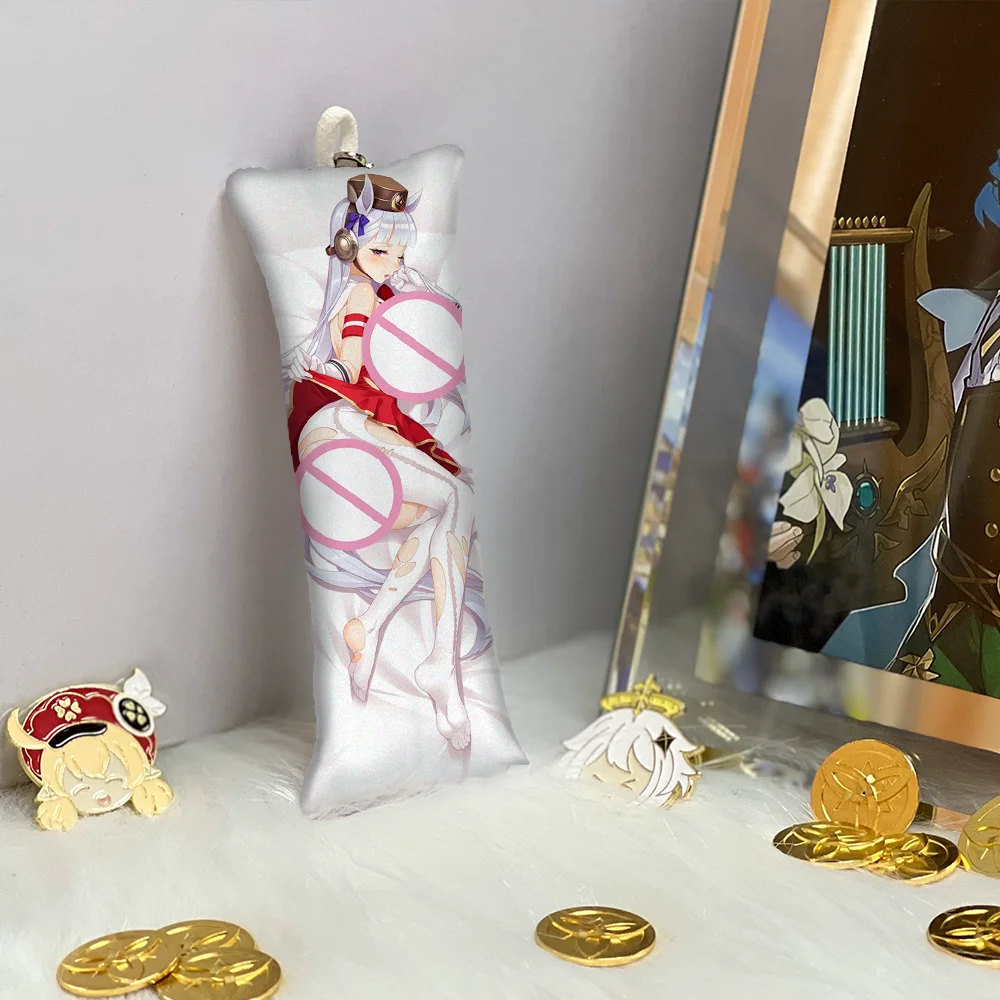 Gold Ship Bag Phone Pendants Pretty Derby Mini Dakimakura Keychain Keyring Pendant Key Ring Small Body Pillow Double Side
Gold Ship Bag Phone Pendants Pretty Derby Mini Dakimakura Keychain Keyring Pendant Key Ring Small Body Pillow Double Side