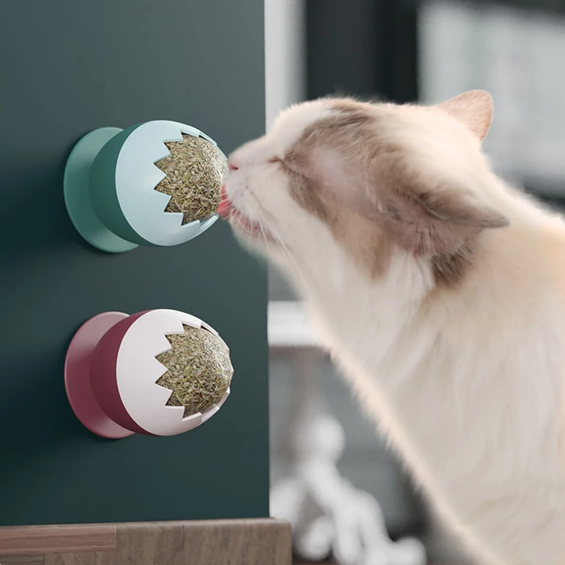 Cat Toys Cat Treat Toys Snack Self-Adhesive 360° Rotated Catnip Ball Cats Wall Mount Molar Teething Toy For Cats Ball
Cat Toys Cat Treat Toys Snack Self-Adhesive 360° Rotated Catnip Ball Cats Wall Mount Molar Teething Toy For Cats Ball