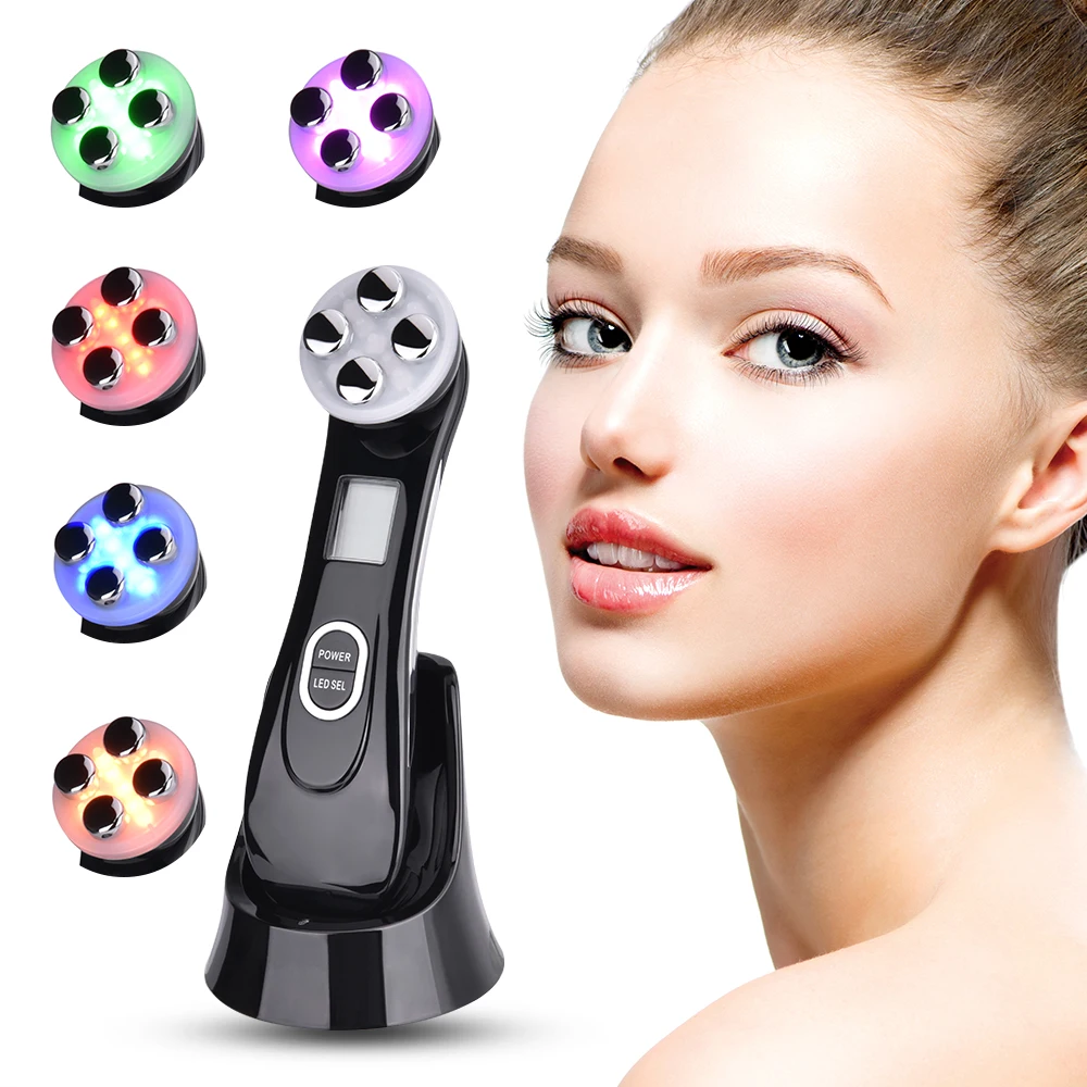 5 in 1 RF Radio Frequency LED Photon Face Light Therapy Machine Microcurrents Skin Rejuvenatio Wrinkle Removal Skin Tighten
5 in 1 RF Radio Frequency LED Photon Face Light Therapy Machine Microcurrents Skin Rejuvenatio Wrinkle Removal Skin Tighten