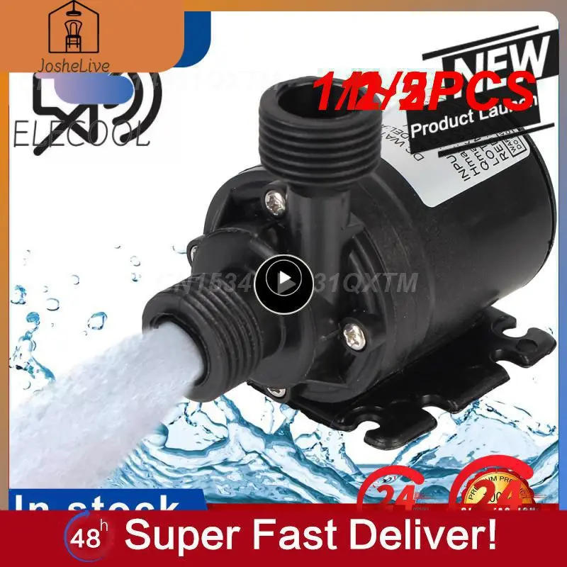 1/2PCS Ultra-quiet DC 12V Home 800L/H Portable Brushless Motor Submersible Water Pump 5M for Cooling System Fountains Heater
1/2PCS Ultra-quiet DC 12V Home 800L/H Portable Brushless Motor Submersible Water Pump 5M for Cooling System Fountains Heater
