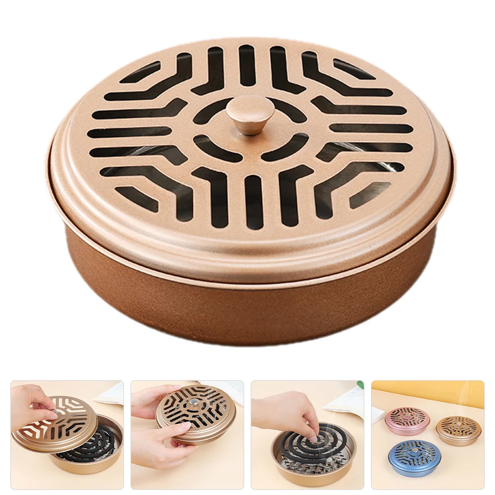 Coil Holder Burner Tray Box Office Organizers Desk Sandalwood Case Stand Ash Citronella Fireproof Indoor Metal Retro Stick
Coil Holder Burner Tray Box Office Organizers Desk Sandalwood Case Stand Ash Citronella Fireproof Indoor Metal Retro Stick