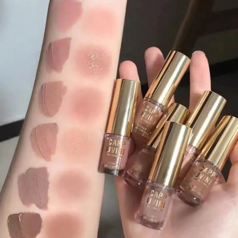 Monochrome Liquid Eye Shadow Eye Makeup Earth Color Novice Makeup Eye Shadow Long-lasting Matte EyeShadow Cosmetic
Monochrome Liquid Eye Shadow Eye Makeup Earth Color Novice Makeup Eye Shadow Long-lasting Matte EyeShadow Cosmetic