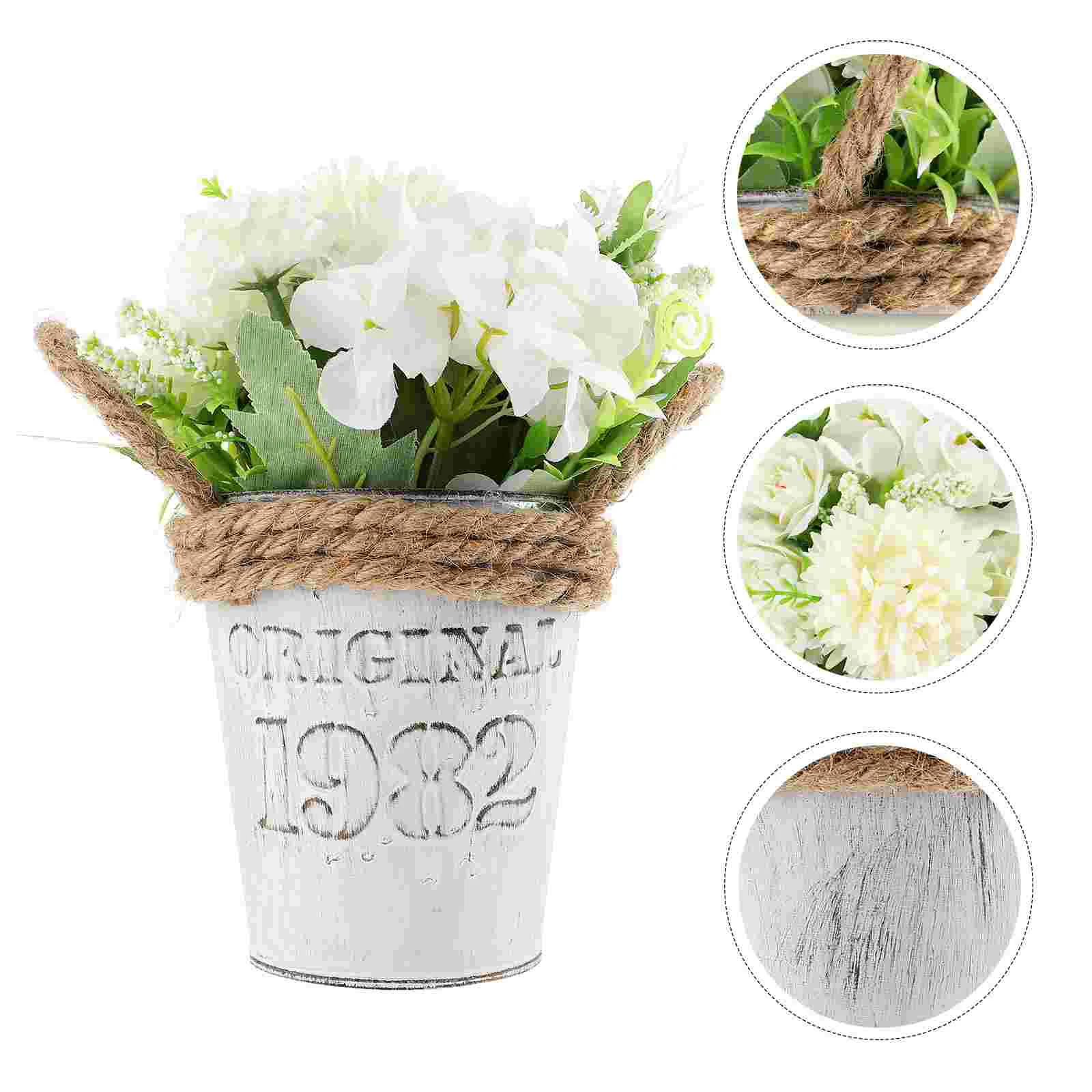 Hydrangea Flower Artificial Potted Fake Vase Silk Decor Flowers Cloth Wedding Bonsai Bouquet Party Decoration Arrangement
Hydrangea Flower Artificial Potted Fake Vase Silk Decor Flowers Cloth Wedding Bonsai Bouquet Party Decoration Arrangement