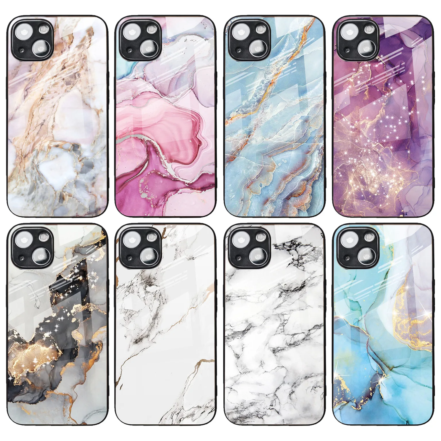 Marble Tempered Color Glass Edge Soft Silicone Case For iPhone 13 Mini 12 11 Pro Max XS XR X 8 7 SE 2020 Plus Phone Cover
Marble Tempered Color Glass Edge Soft Silicone Case For iPhone 13 Mini 12 11 Pro Max XS XR X 8 7 SE 2020 Plus Phone Cover