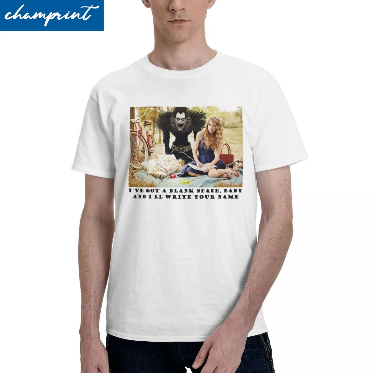 Baby I'll Write Your Name Death Note Humor Men Women T Shirt Novelty Tees Short Sleeve T-Shirt Cotton Printed Clothing
Baby I'll Write Your Name Death Note Humor Men Women T Shirt Novelty Tees Short Sleeve T-Shirt Cotton Printed Clothing