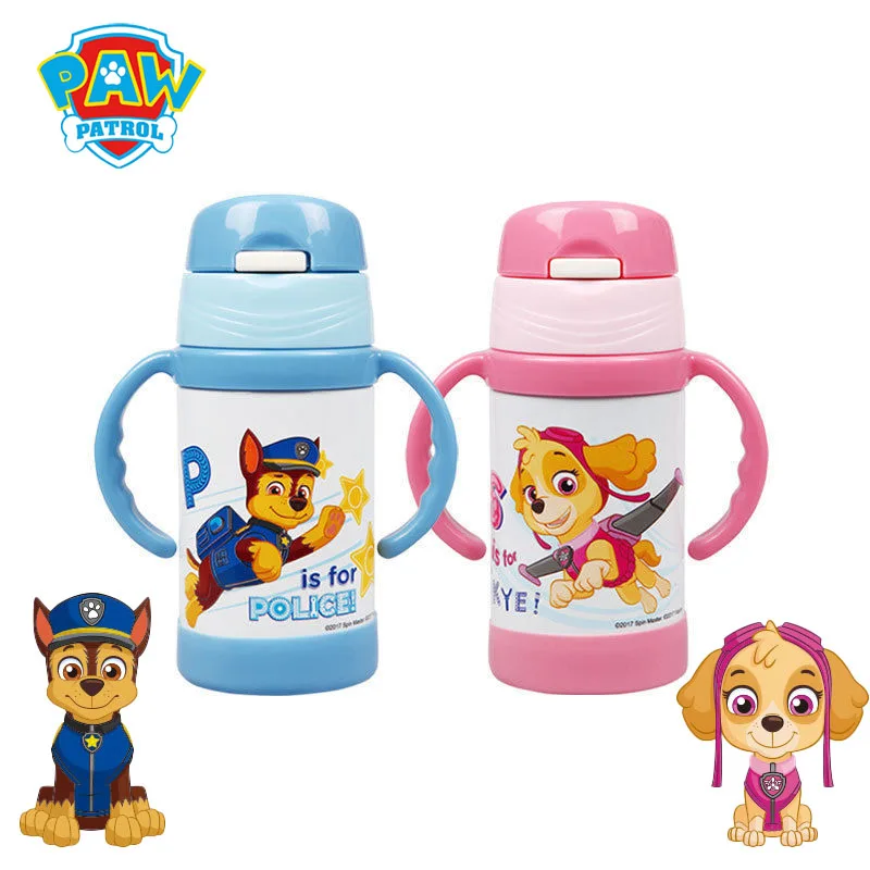 New PAW Patrol Chase Children's Thermos Mug with Straw Dual Purpose Stainless Steel Cups School Outing Picnic Kettle with Handle
New PAW Patrol Chase Children's Thermos Mug with Straw Dual Purpose Stainless Steel Cups School Outing Picnic Kettle with Handle