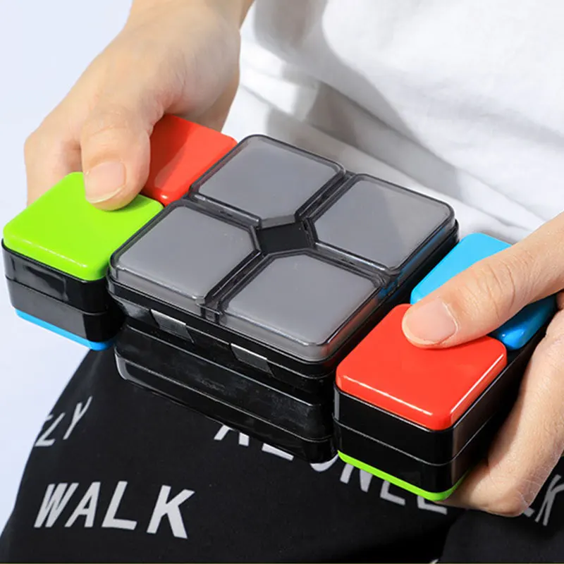 Color Light Speed Child Home Game World Magic Cubes Jigsaw Creative Variety Electronic Cubes Infinity Toy for Kids Children Gift
Color Light Speed Child Home Game World Magic Cubes Jigsaw Creative Variety Electronic Cubes Infinity Toy for Kids Children Gift
