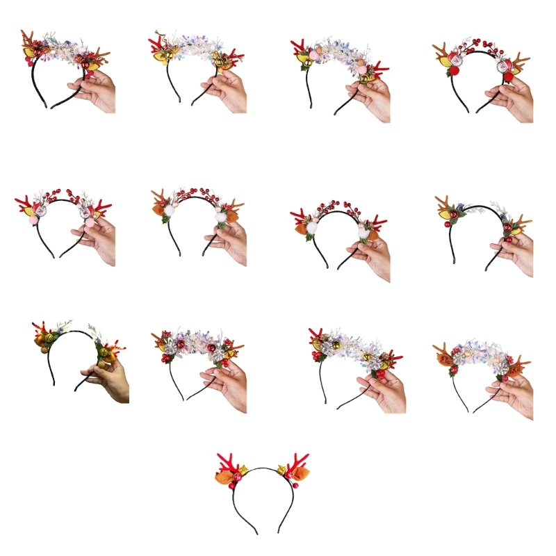MerryChristmas Antler Hairband Festival Props Family Gathering Party Headdress 449B
MerryChristmas Antler Hairband Festival Props Family Gathering Party Headdress 449B