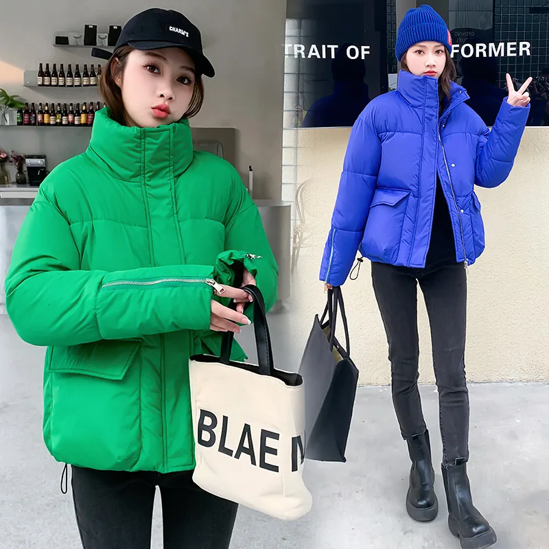 Winter cotton jacket Women's short down cotton jacket Zipper cotton jacket Women's student bread jacket
Winter cotton jacket Women's short down cotton jacket Zipper cotton jacket Women's student bread jacket