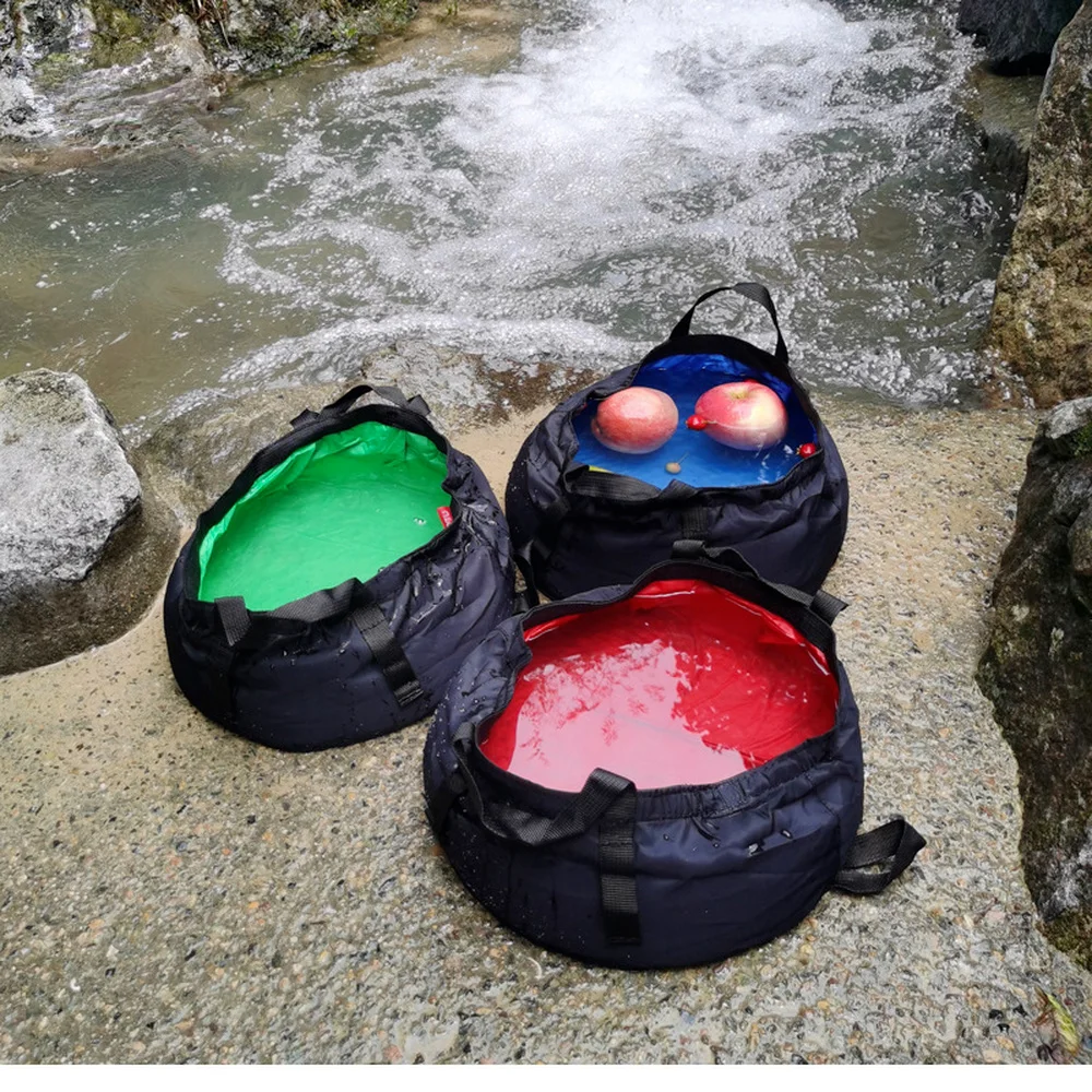 Portable Water Buckets For Outdoor Hiking Camping Folding Washing Basin Pot Durable Polyester Water Container Bag
Portable Water Buckets For Outdoor Hiking Camping Folding Washing Basin Pot Durable Polyester Water Container Bag